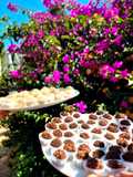Brigadeiros de chocolate y chocolate blanco