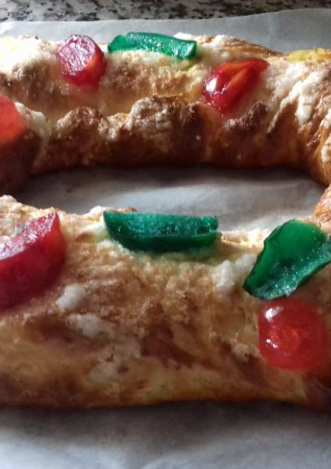 Una foto de Roscón de Reyes Thermomix