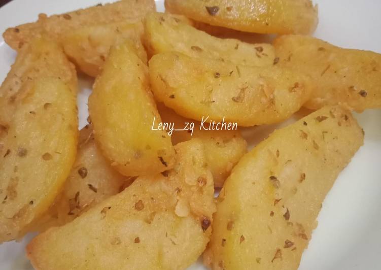 Resep Potato Wedges, Lezat