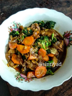 Foto resep Brokoli Ayam Kecap