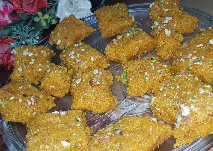 Easiest Way to Prepare Tasty Coconut barfi