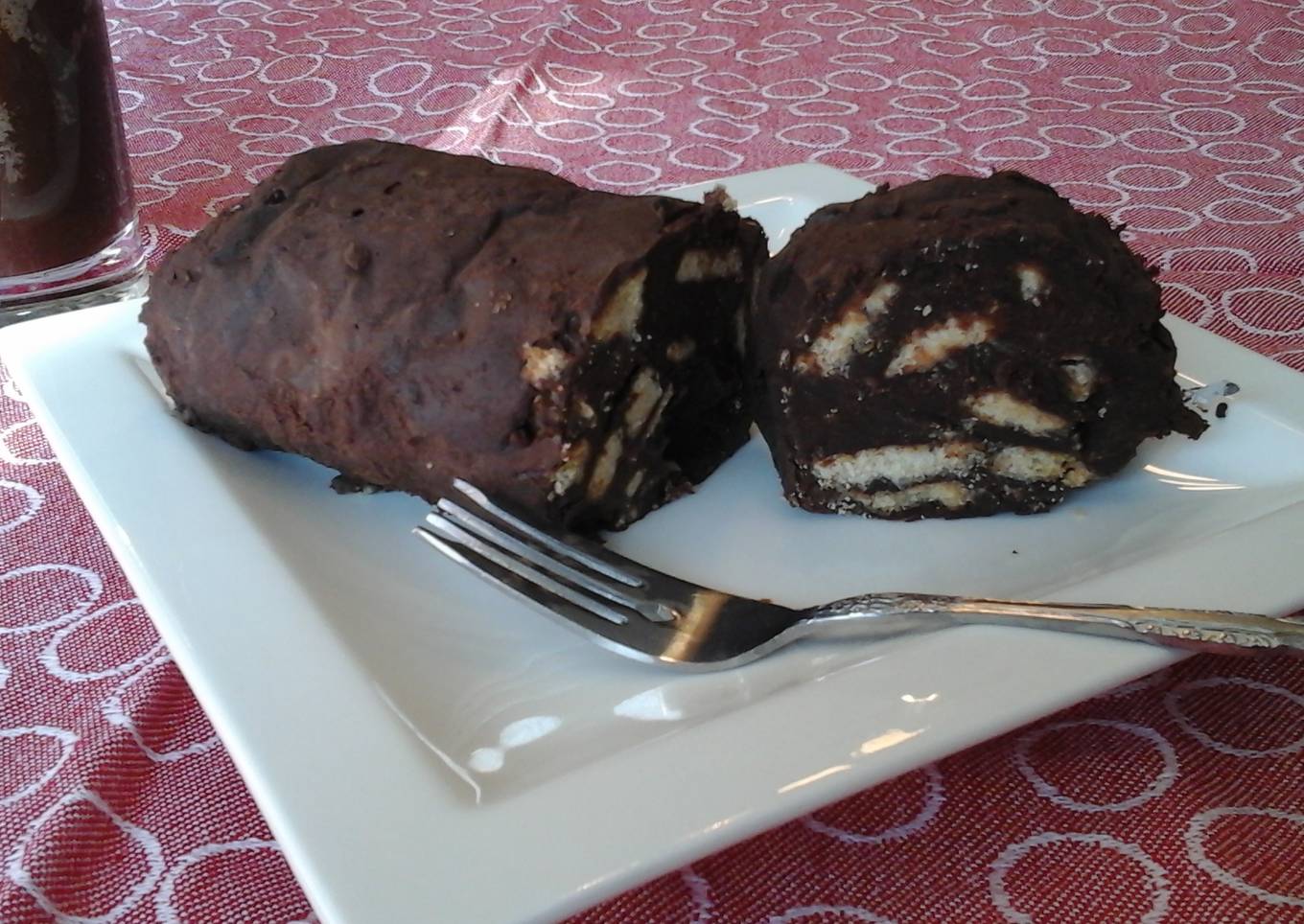 Devilish Chocolate Rum Log