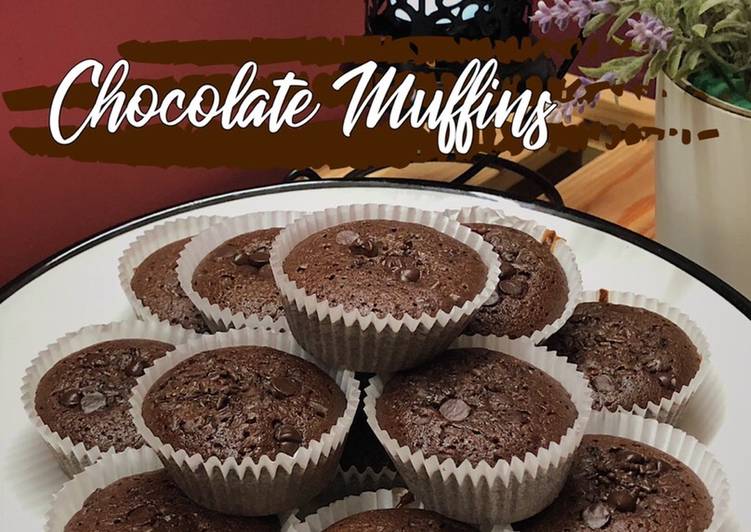 Resepi Chocolate Muffins yang Murah