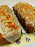 Budín de zanahoria con nueces