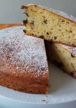 Foto di Torta soffice allo yogurt e gocce di cioccolato