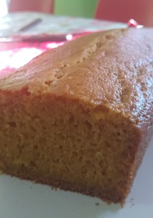 Una foto de Budín de zanahoria - vegano
