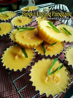 Foto resep Bingka Jagung Panggang
