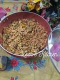 Keema Ambada or Lamb Mince with Red Sorrel Leaves