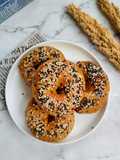 Whole Wheat Sourdough Bagel
