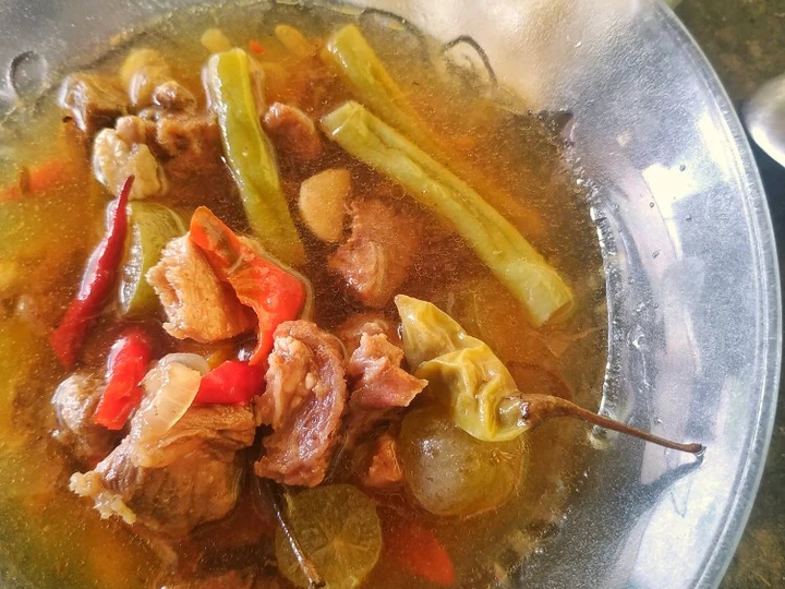 Cara Mudah Menyiapkan Resep Asem2 daging sapi buncis Anti Ribet, Sempurna