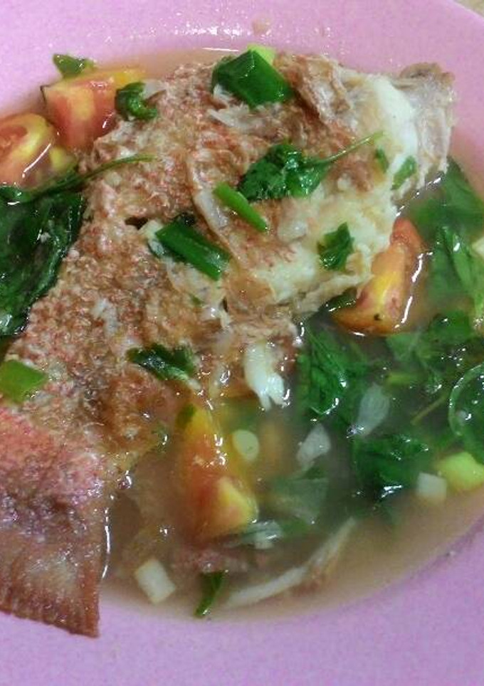 Foto resep Sop Ikan Kakap (Simpel)