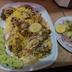 A picture of Achari baryani.