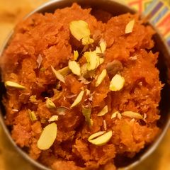 A picture of Gajar Ka Halwa.
