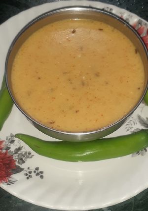 सादा कड़ी (sada kadhi recipe in Hindi) रेसिपी मुख्य फोटो