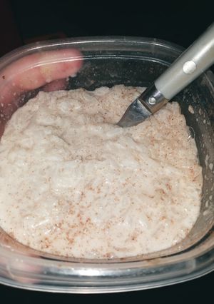 A picture of Pumpkin Spice Creamed Rice.