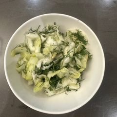 A picture of Pressgurka - Swedish Pickled Cucumber - Fast, Healthy and Amazing :P Enjoy :P.