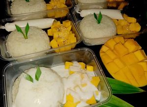 Foto resep Mango Sticky Rice (Ketan Mangga)
