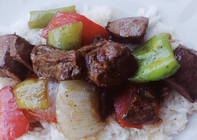 Step-by-Step Guide to Make Traditional Garlic Pepper Steak for Vegetarian Recipe