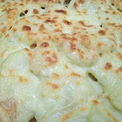 A picture of Chicken cheese Lasagna.