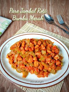 Foto resep Pare Jambal Roti Bumbu Merah