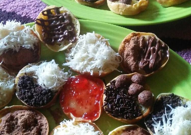 Resep Terang Bulan Mini Teplon Simplee Bangettt 👍 | Resep Membuat Terang Bulan Mini Teplon Simplee Bangettt 👍 Yang Enak Dan Mudah