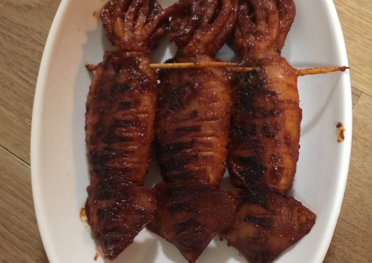 Cumi Bakar Manis