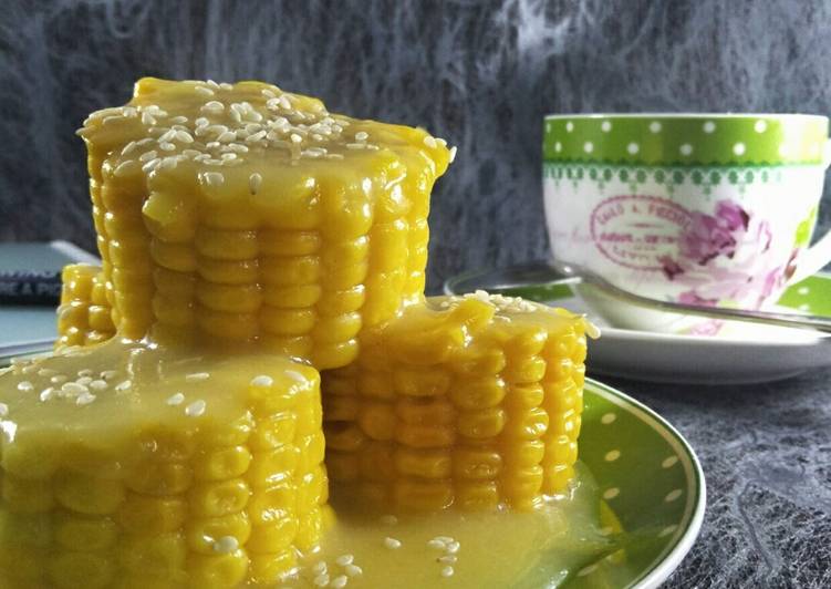 Resep Jagung Fla Susu Keju Anti Gagal