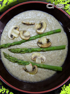 Una foto de Crema de champiñones