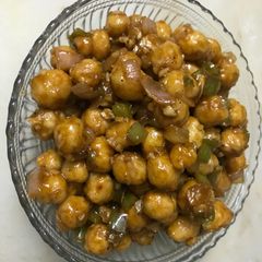 Crunchy Chana chilli A picture of Crunchy Chana chilli.
