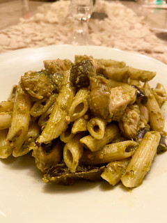 A picture of Basil Pesto.