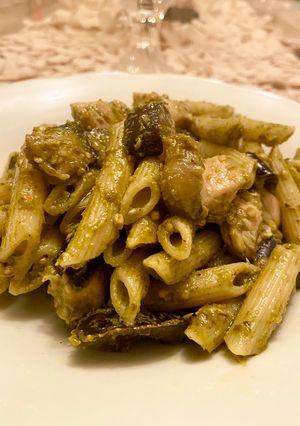 A picture of Basil Pesto.