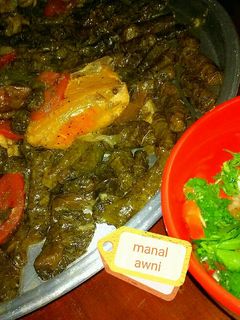 صورة لوصفة ورق عنب بالدجاج