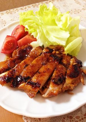 A picture of Teriyaki Chicken That Goes Great with Rice.
