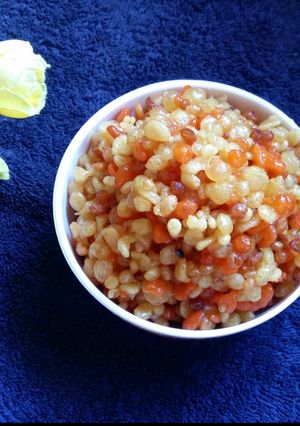 A picture of Sweet boondi recipe.