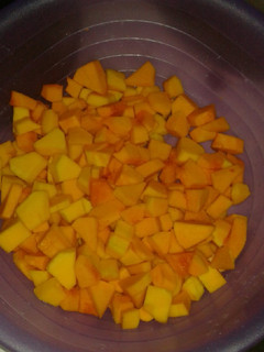 A picture of Pumpkin soup.