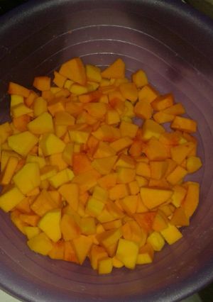 A picture of Pumpkin soup.