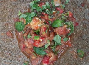 Foto resep Sambal Terasi (Mentahan) a la Ayam Bakar Wong Solo