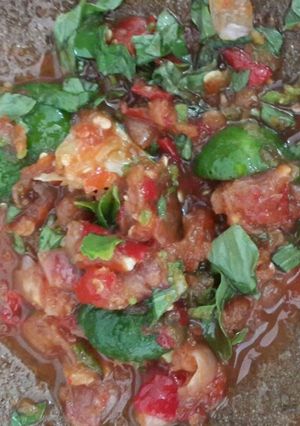 Foto resep Sambal Terasi (Mentahan) a la Ayam Bakar Wong Solo