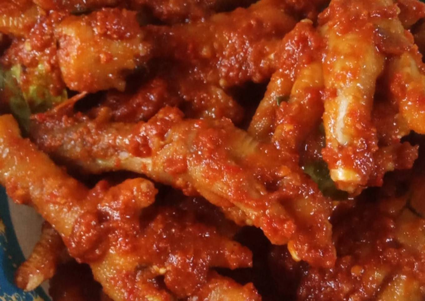 Ceker balado pedas manis