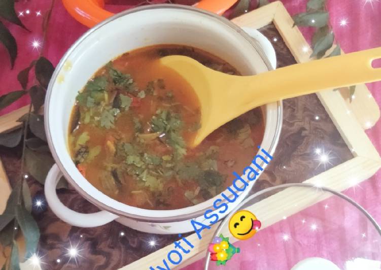 Onion tomato Rasam yummy recipe