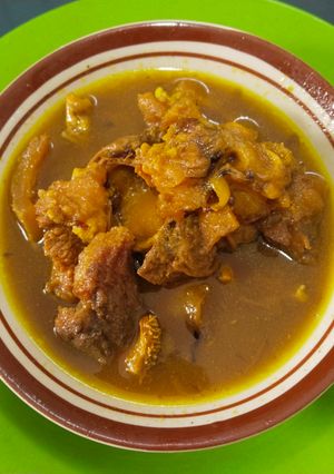Foto resep Gulai Daging Kepala dan Babat