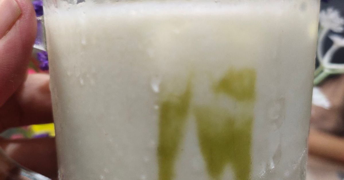 Dalgona Matcha Chocolatos (minuman mudah, viral)