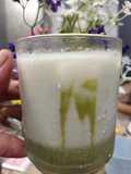 Dalgona Matcha Chocolatos (minuman mudah, viral)