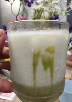 Foto resep Dalgona Matcha Chocolatos (minuman mudah, viral)