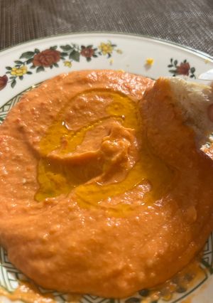 Una foto de Salmorejo cordobés