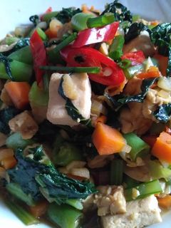 Foto resep Tumis tahu tempe sayur