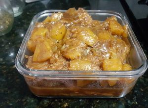 Una foto de Costillas caramelizadas con piña
