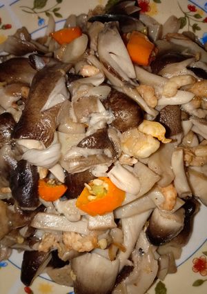Foto resep Tumis jamur sawit gurih