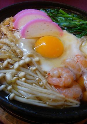 A picture of Hearty Nabeyaki Udon.