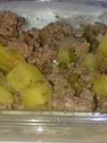 Meal prep boeuf haché et pomme de terre